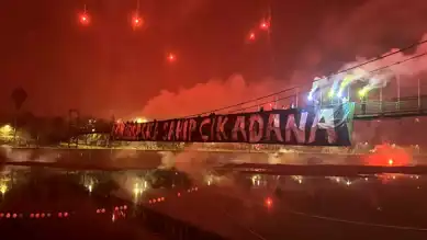Adana Demirspor 84 Yaşında! Taraftarlardan Coşkulu Kutlama