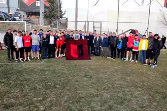 Özkan Yalım Uşakspor'u Antrenmanda Ziyaret Etti