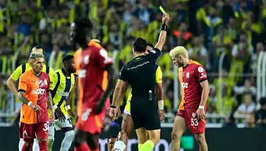 Galatasaray-Fenerbahçe Derbisinin Kart Raporu!