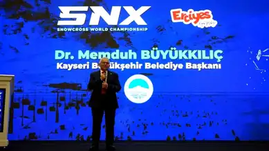 Erciyes'te Dünya Kar Motosikleti Şampiyonası!