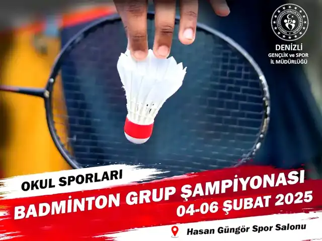 Denizli'de Badminton Gençler Müsabakaları